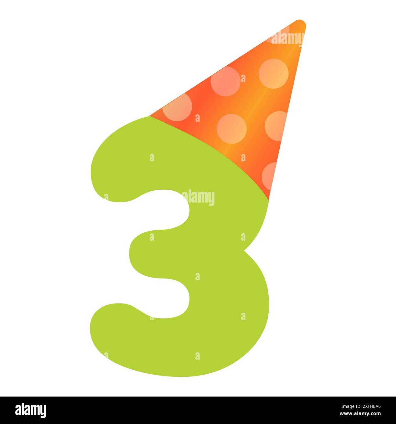 Three years anniversary greeting card invitation template design with