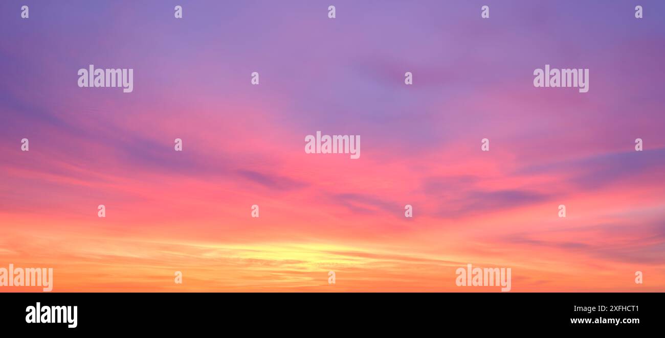 Sunset sky background Stock Photo - Alamy