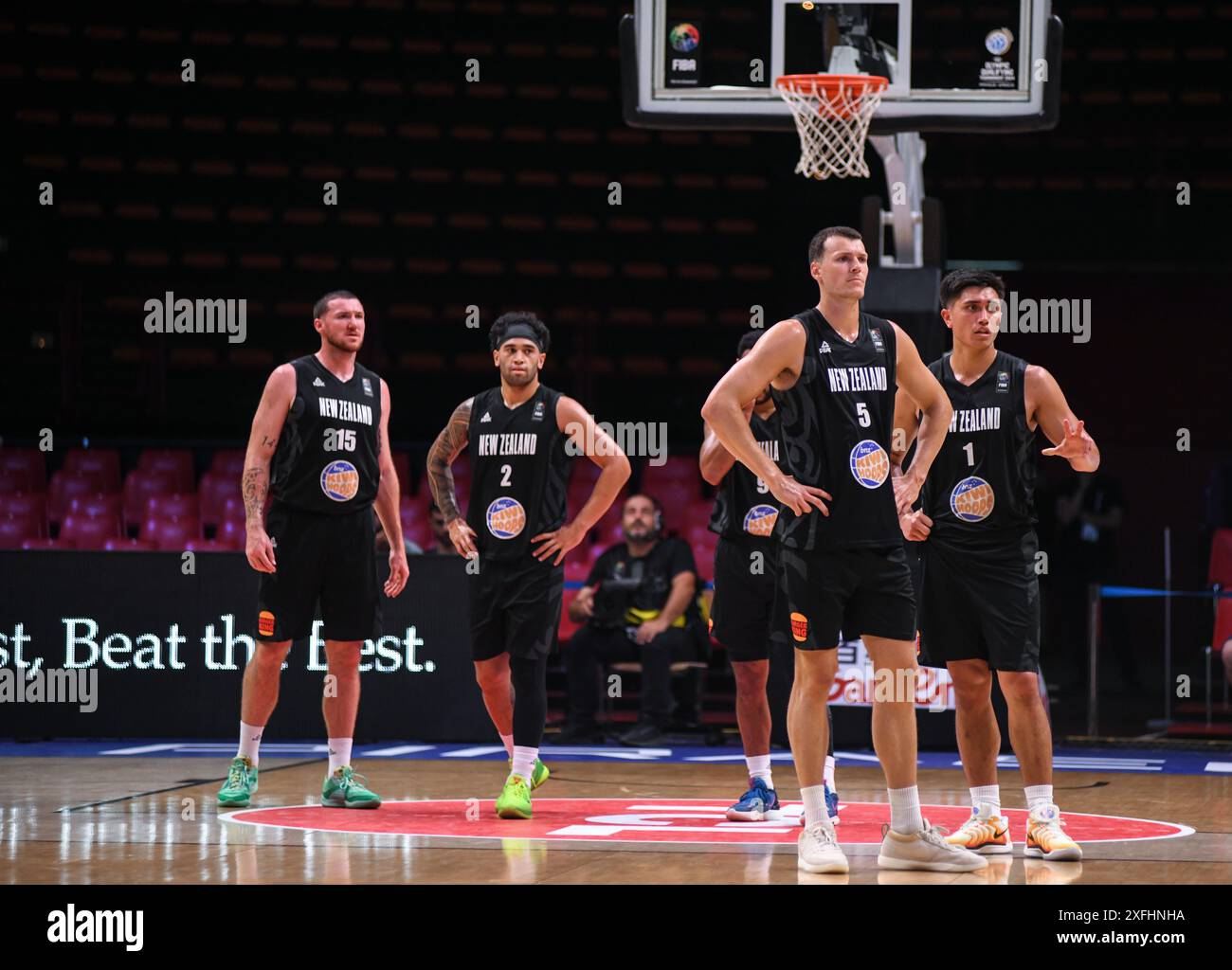 New Zealand national basketball team. FIBA Olympic Qualifying
