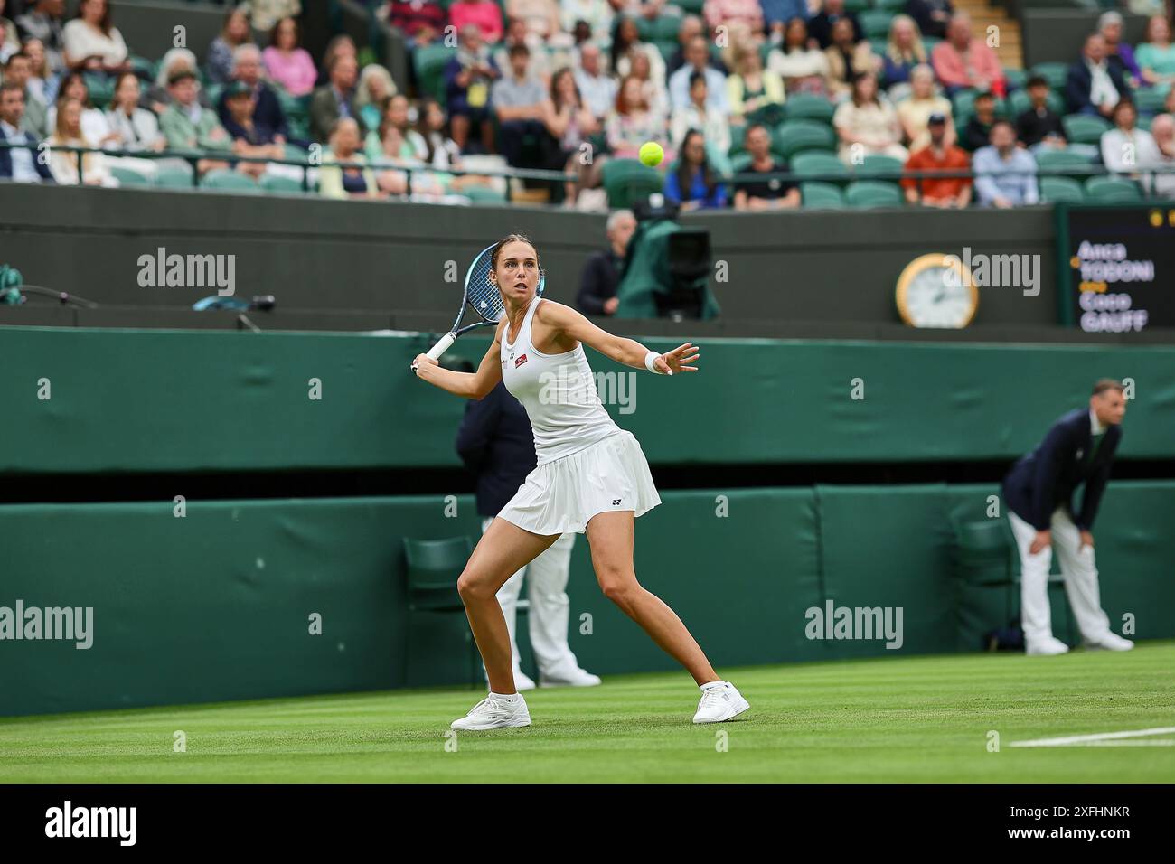 London, London, Great Britain. 3rd July, 2024. Anca Todoni (ROU