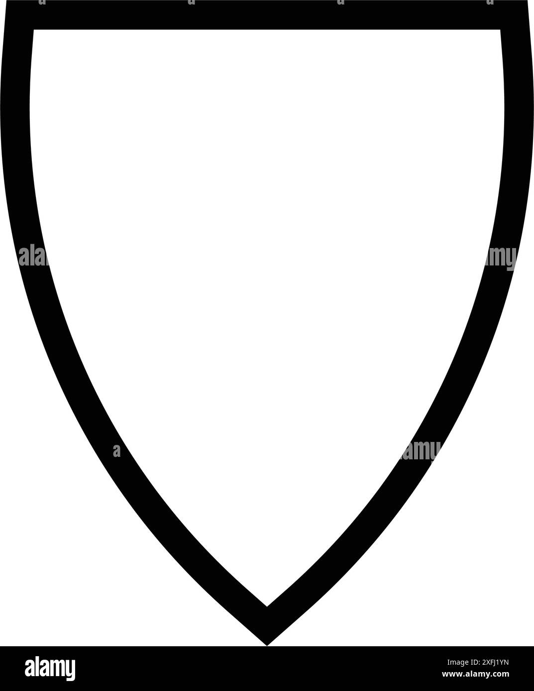 simple black shield icon illustration design Stock Vector Image & Art ...