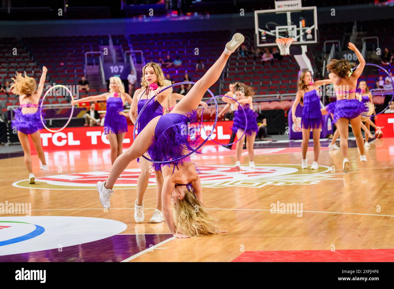 RIGA, LATVIA. 2nd July 2024. FIBA OLYMPIC Qualifying tournament 2024