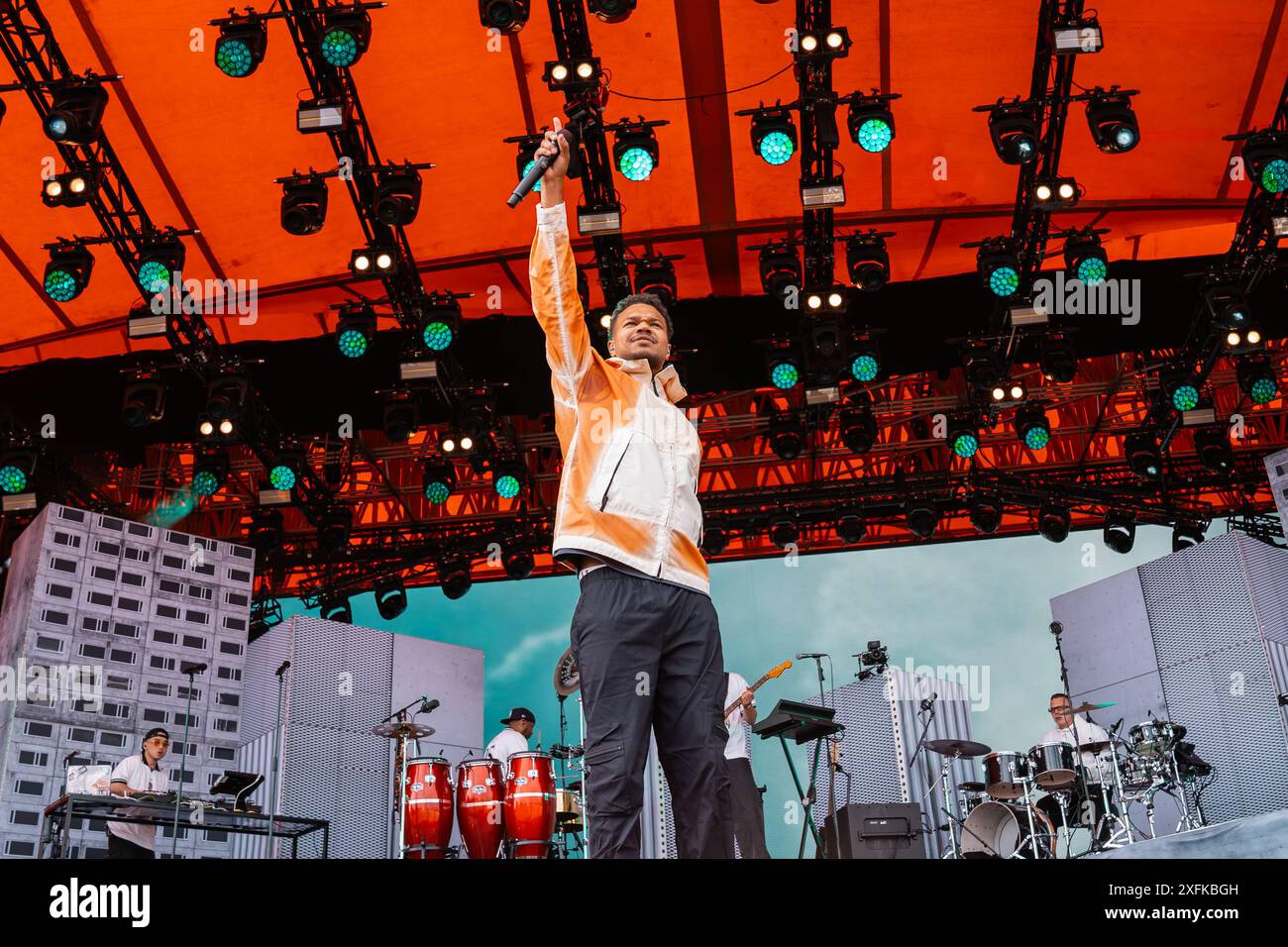 Lamin performing at Roskilde Festival 2024 Stock Photo - Alamy