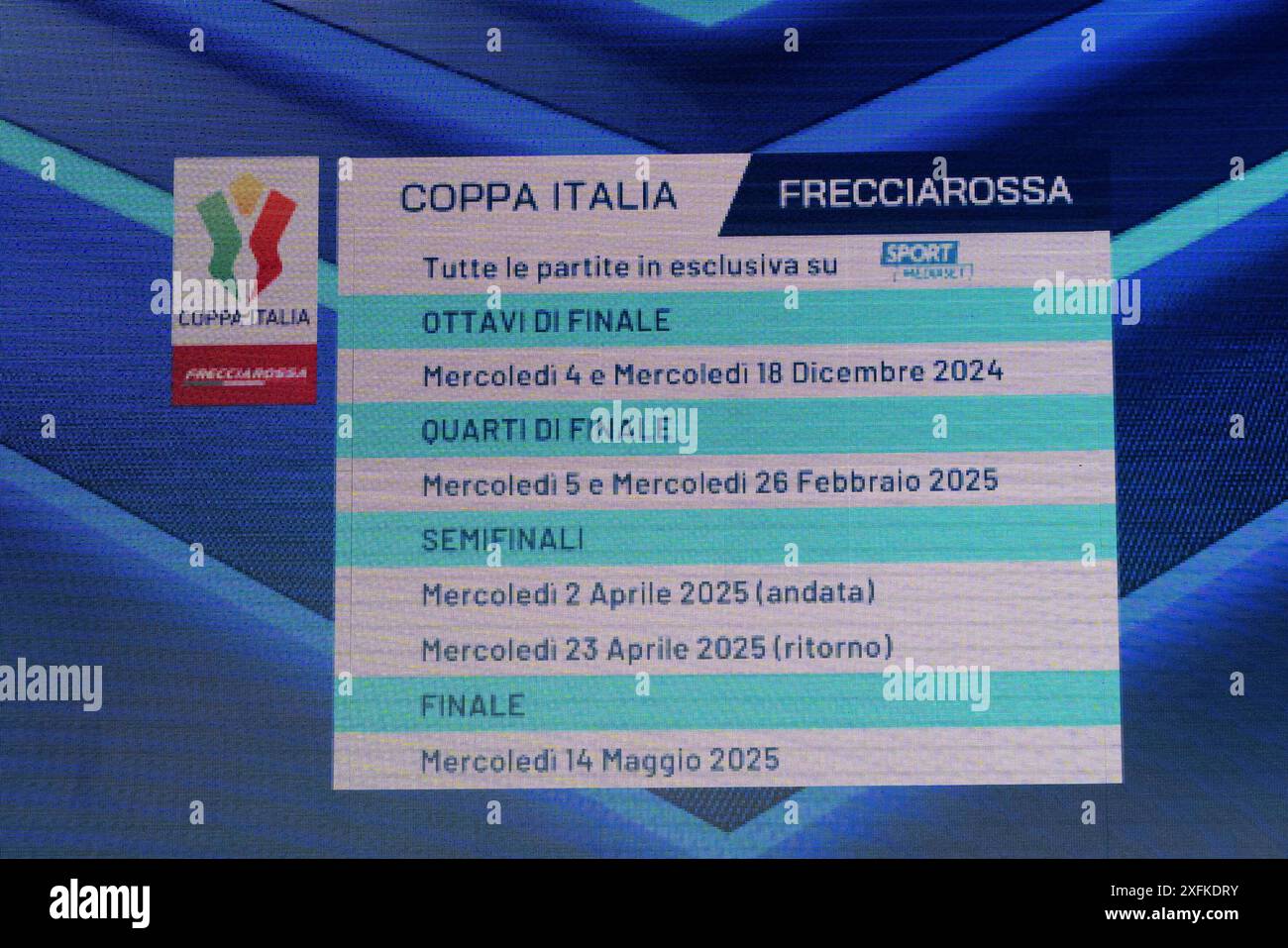 during the television broadcast for the elaboration of the Serie A
