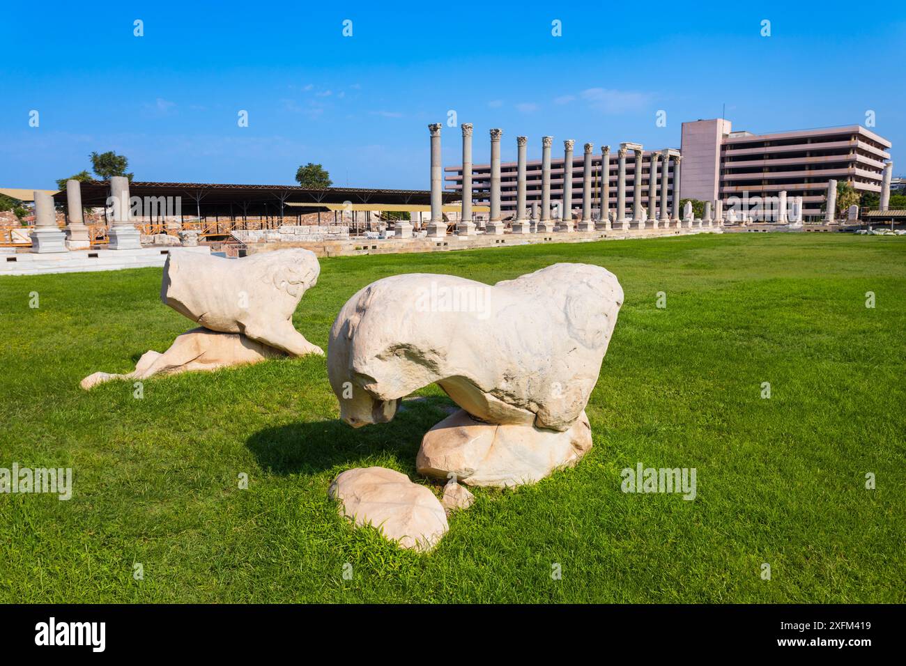 The Agora of Smyrna in Izmir. The Agora of Smyrna is an ancient Roman ...