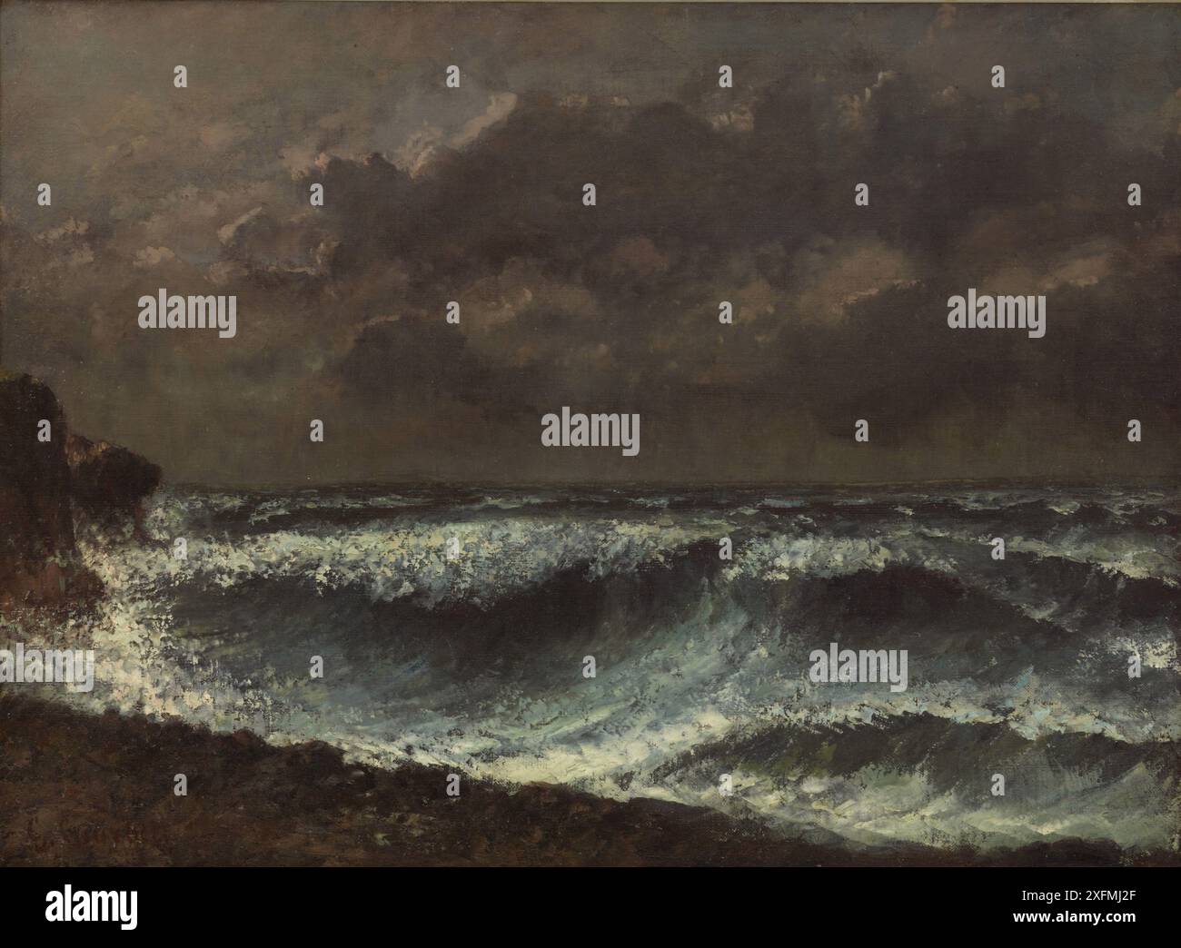 Storm Front on the Horizon. Museum: Fuji Art Museum, Tokyo. Author ...