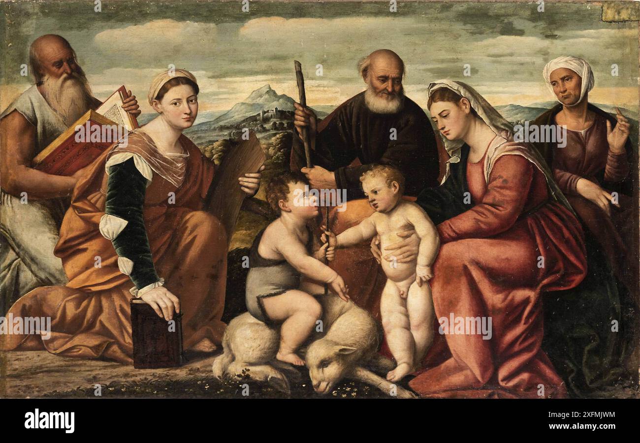 Madonna and Child with Saints (Sacra conversazione). Museum: Galleria ...