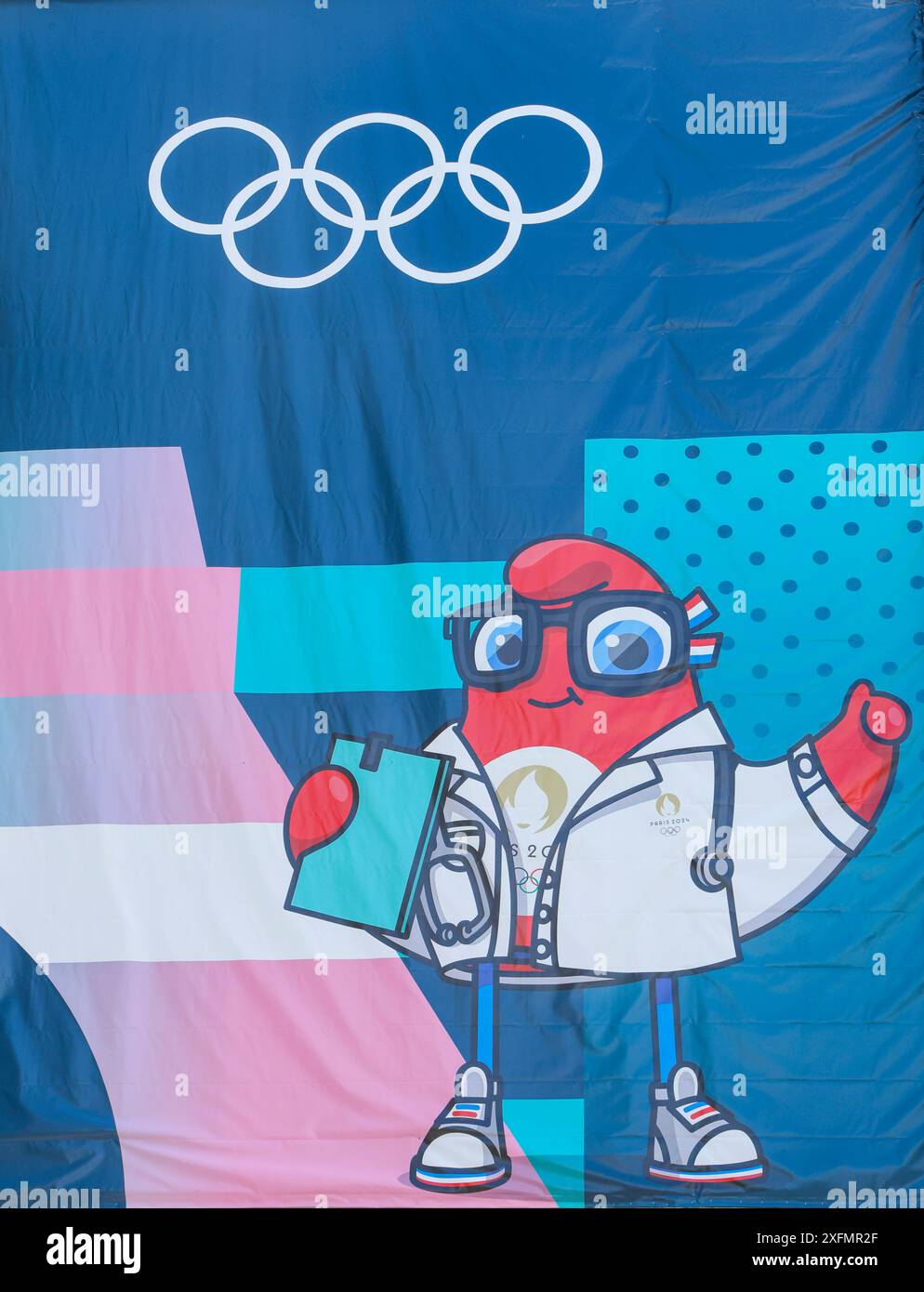 Paris olympic games 2024 mascot hires stock photography and images Alamy