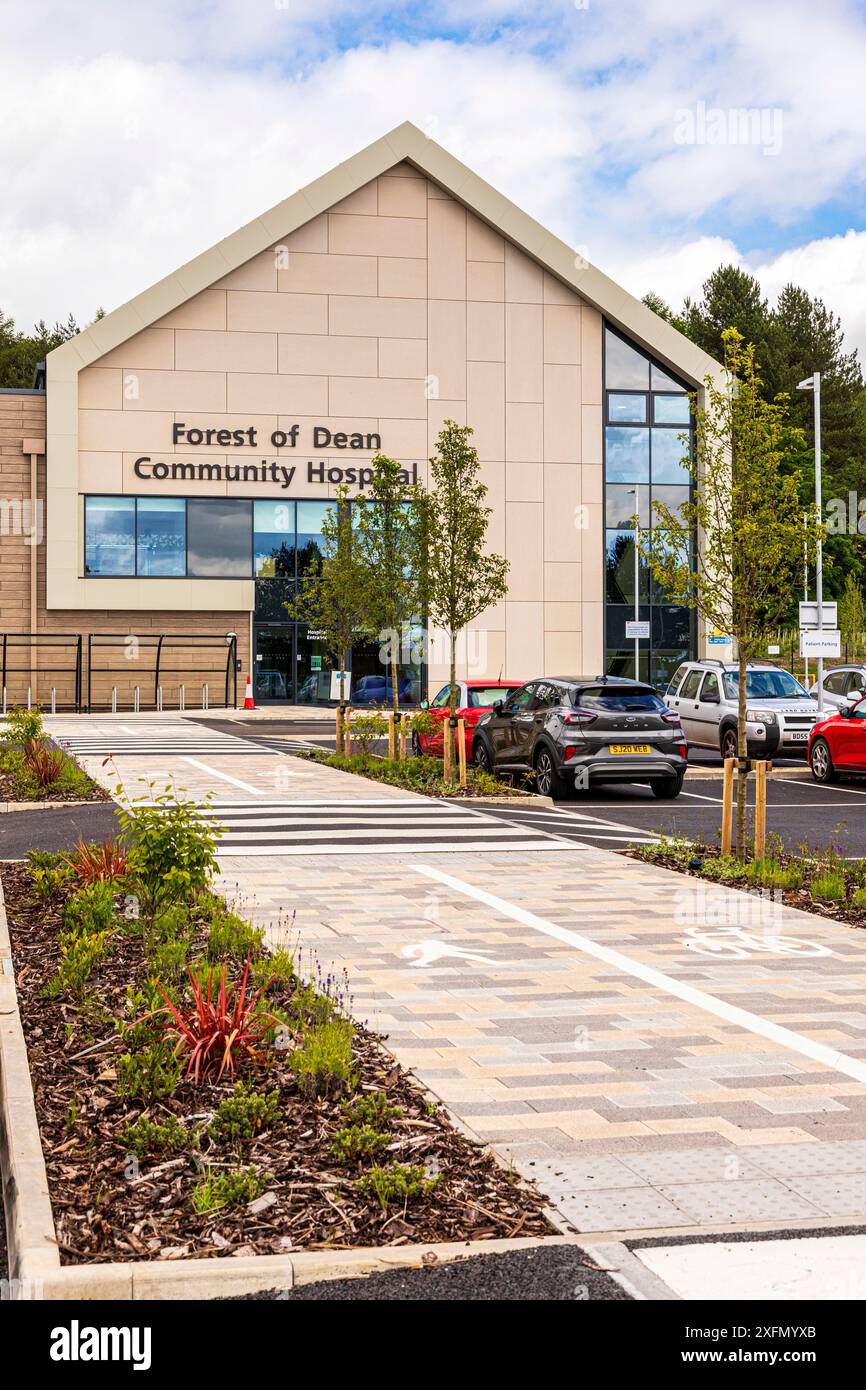 The new Forest of Dean Community Hospital (opened May 2024) at Steam