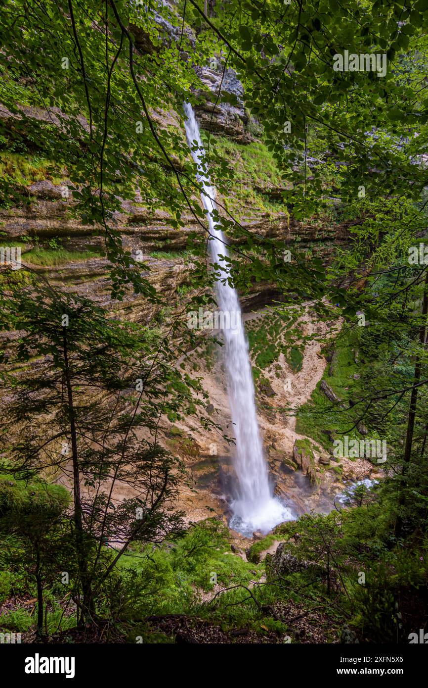 Slap Pericnik Waterfall , Triglavski national park, Slovenia Stock ...