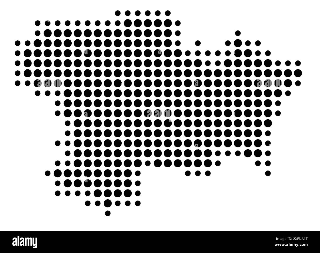 Symbol Map of the Département Aude (France) showing the state/province ...