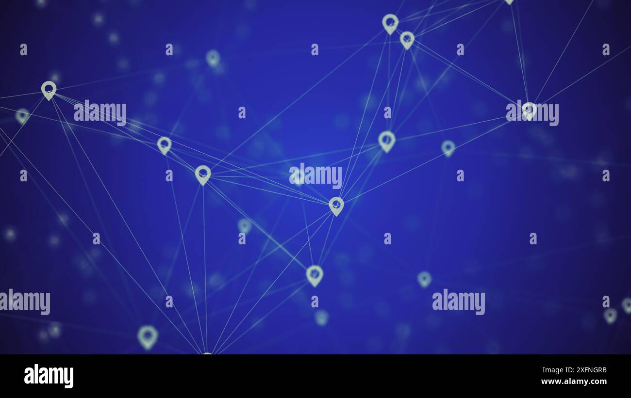 The concept of navigation connectivity Stock Photo - Alamy