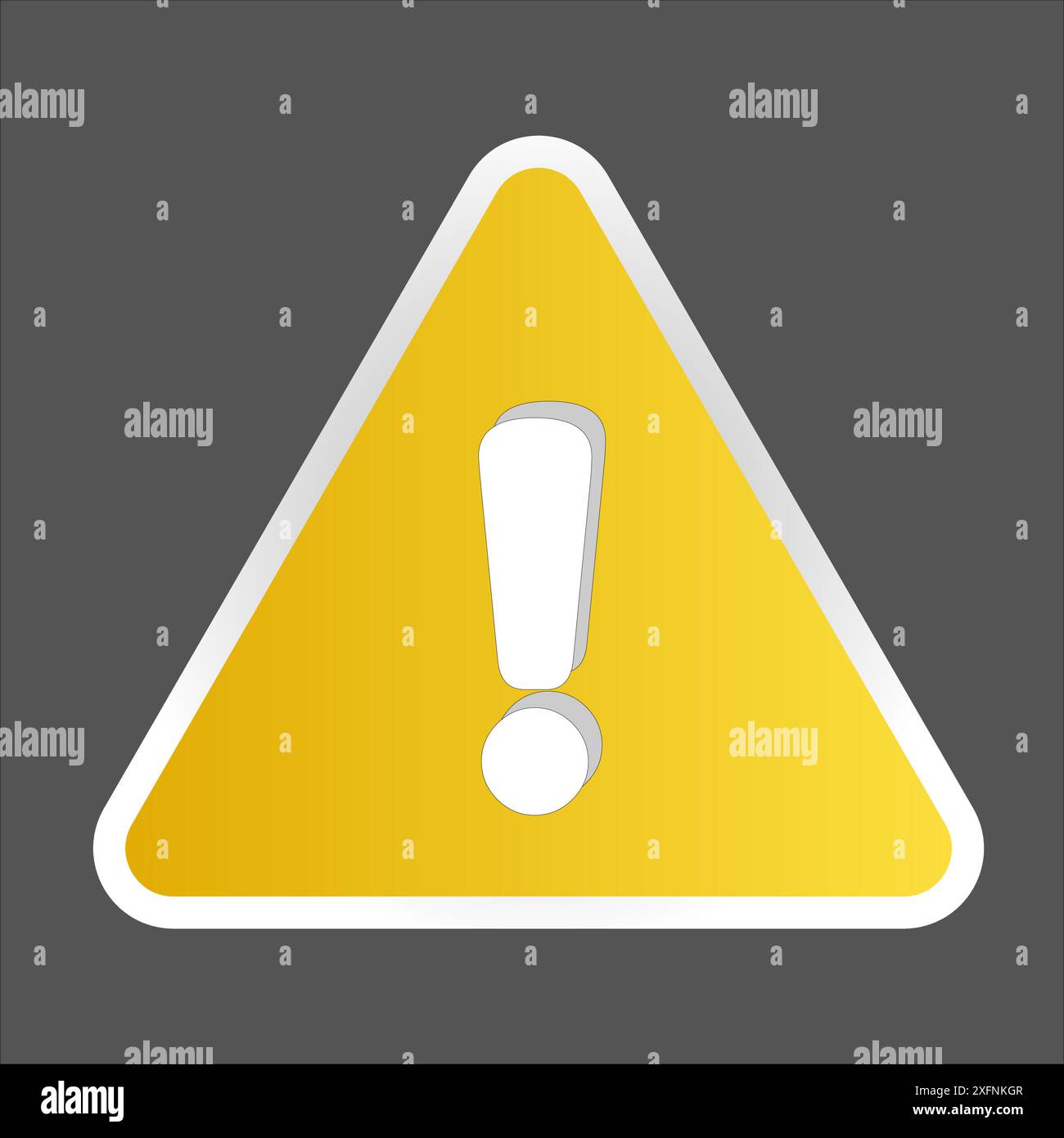 Exclamation marks, warning sign, Danger sign, Caution warning signs set ...