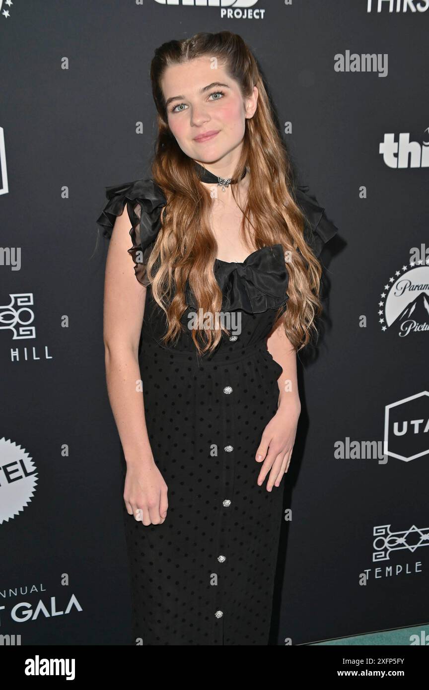 Beverly Hills, CA USA - May 18, 2022: Raegan Revord attends The Thirst Project’s 15th Annual Thirst Gala. Stock Photo