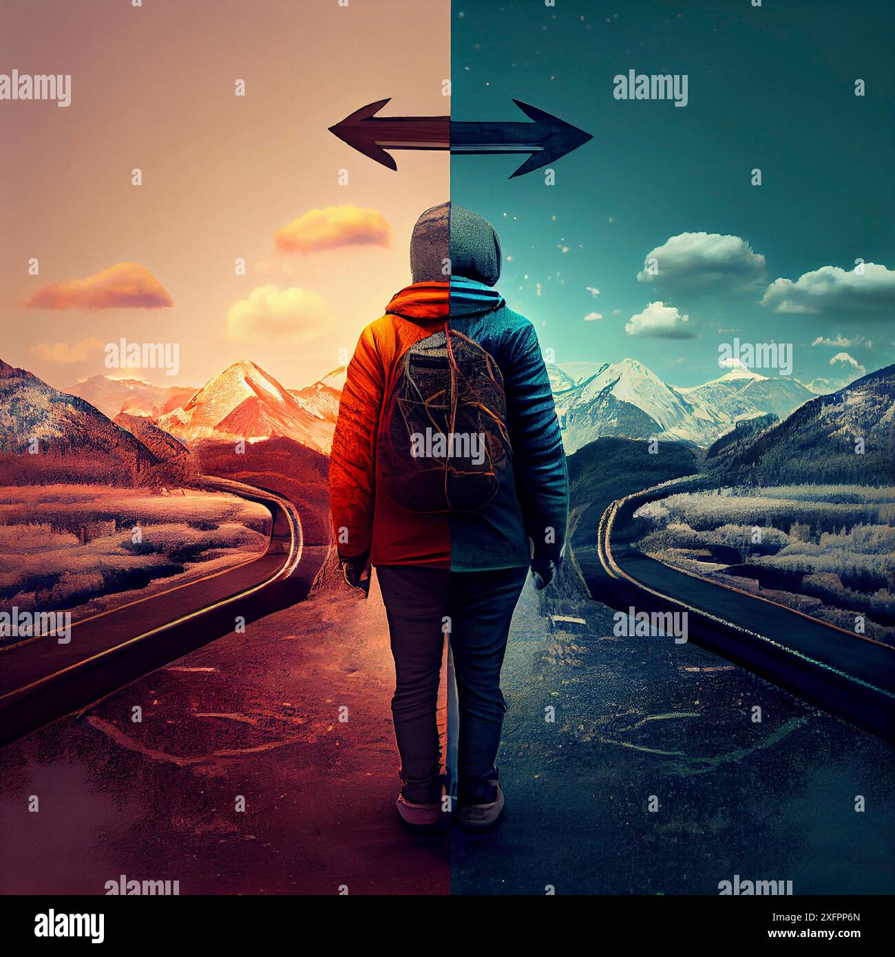 Changing the direction hi-res stock photography and images - Alamy