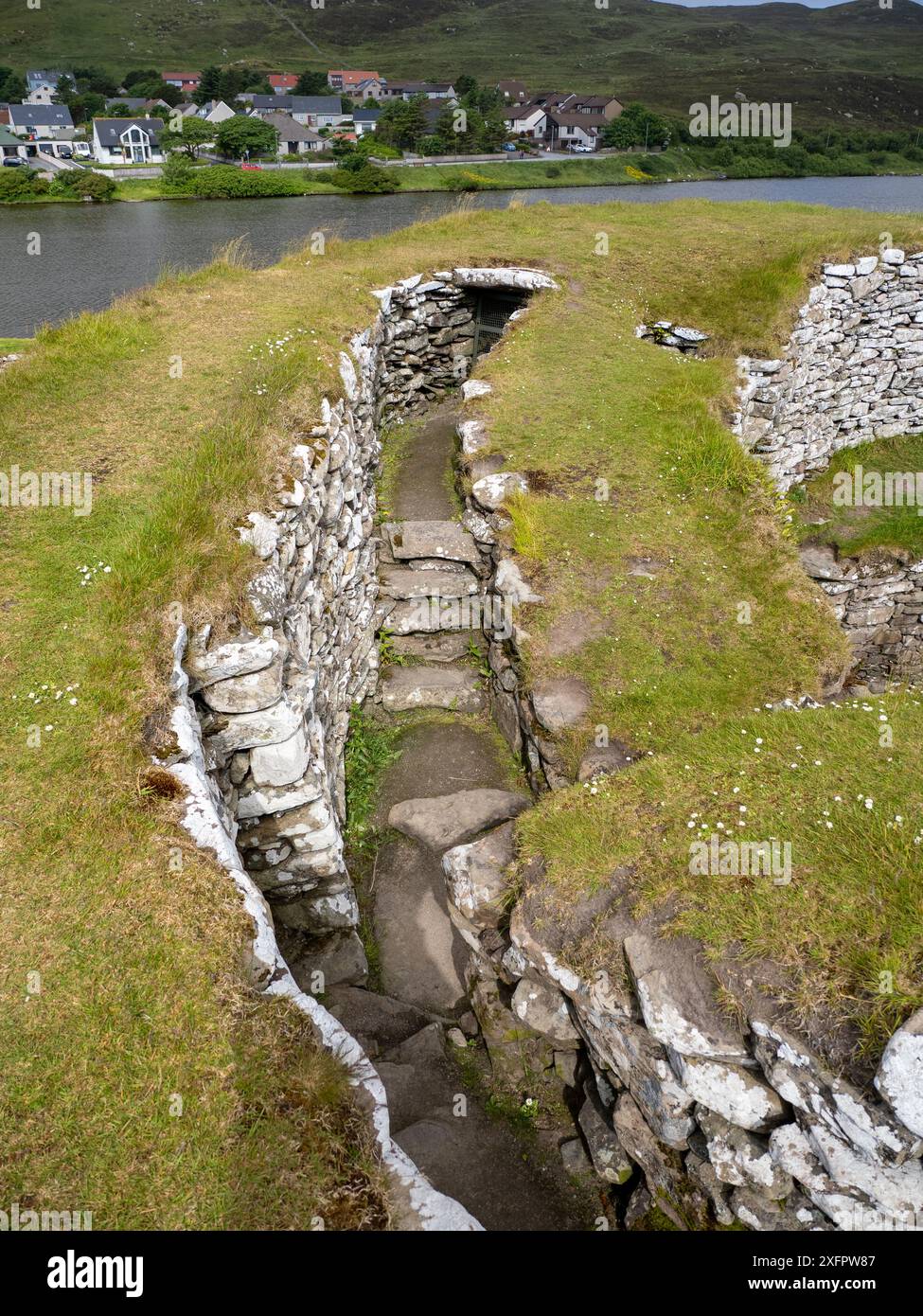 Broch of Clickimin, Lerwick, Shetland, UK Stock Photo - Alamy