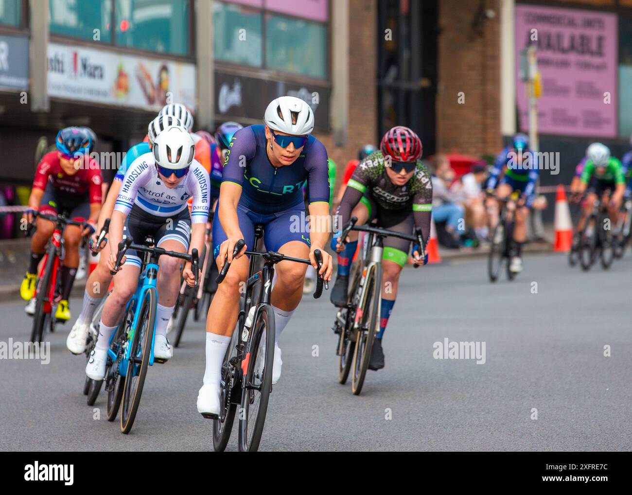 Le Col RT rider Emily Proud pulling la long turn ahead of eventual ...