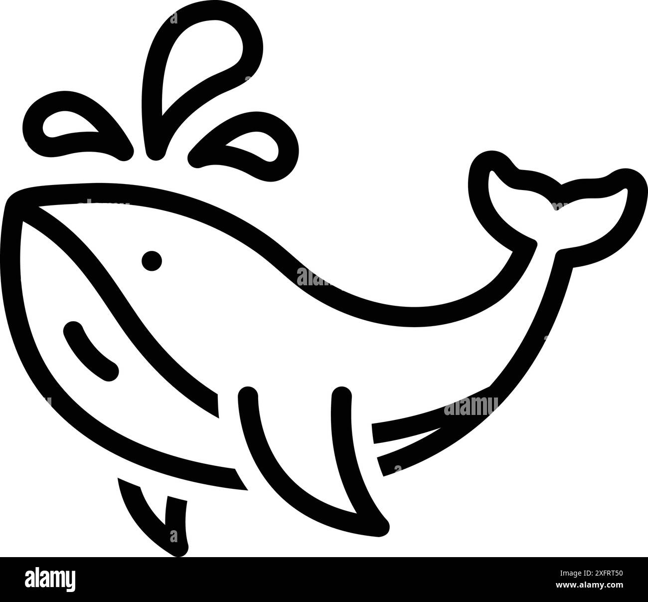 Icon for whale,blue whale Stock Vector Image & Art - Alamy