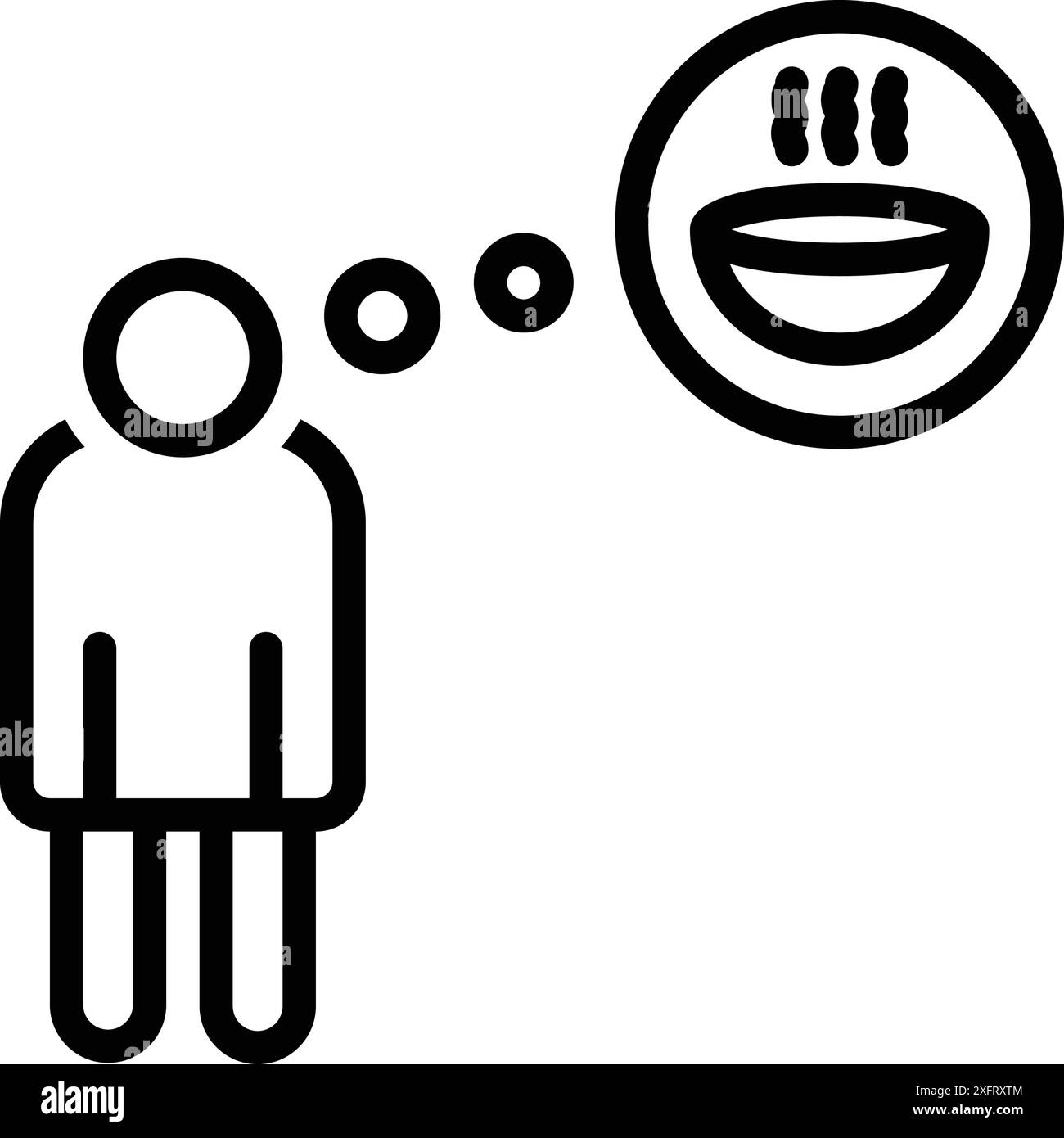 Hunger symbol Black and White Stock Photos & Images - Alamy
