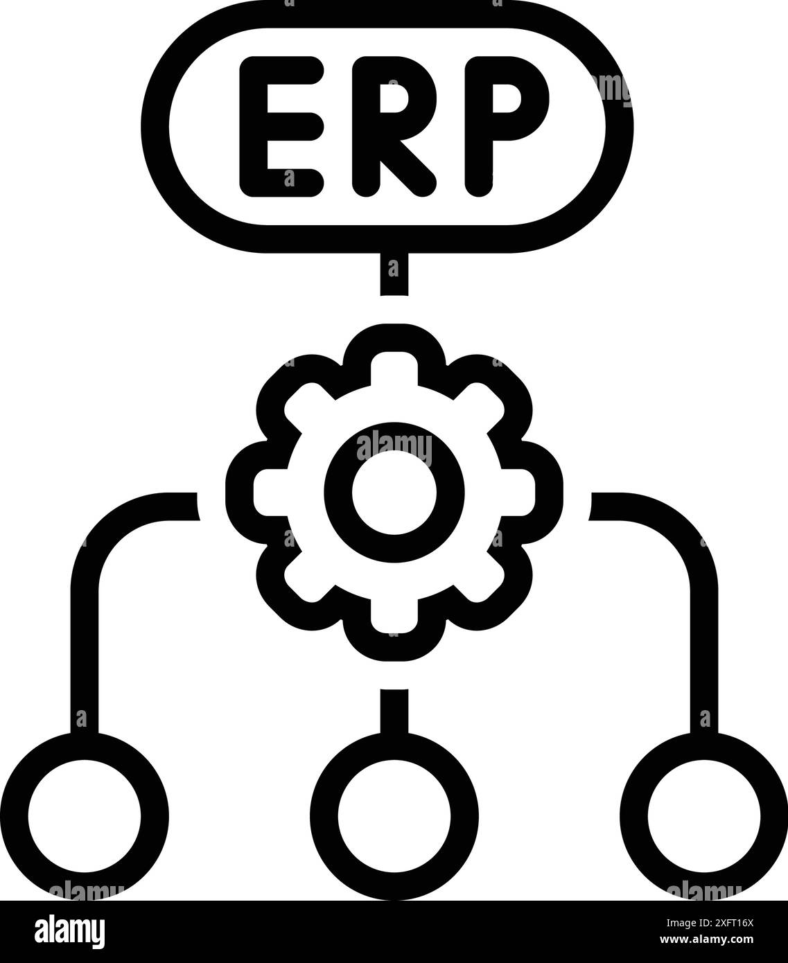 Icon for erp,software Stock Vector Image & Art - Alamy