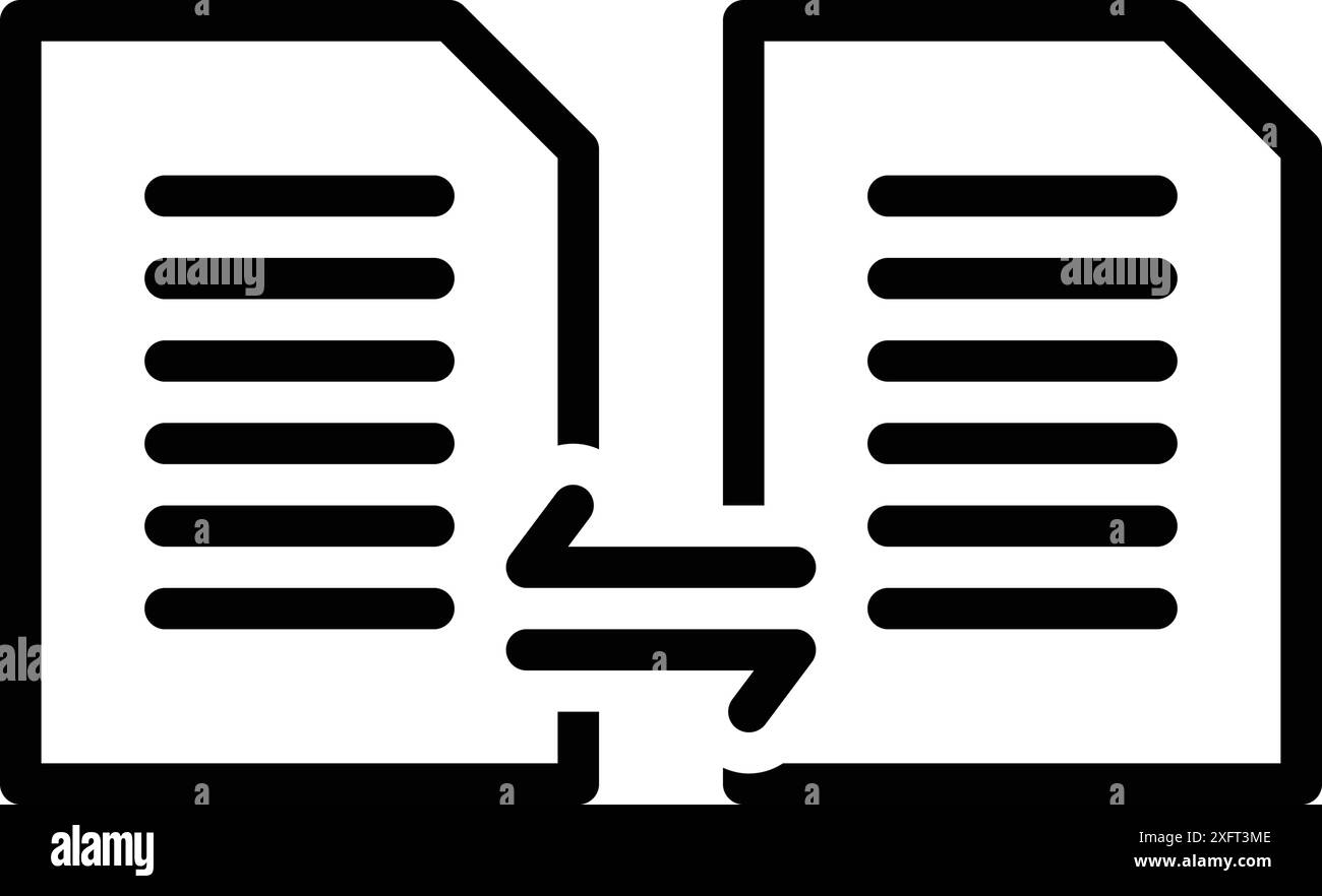 Icon for diffs,different Stock Vector Image & Art - Alamy