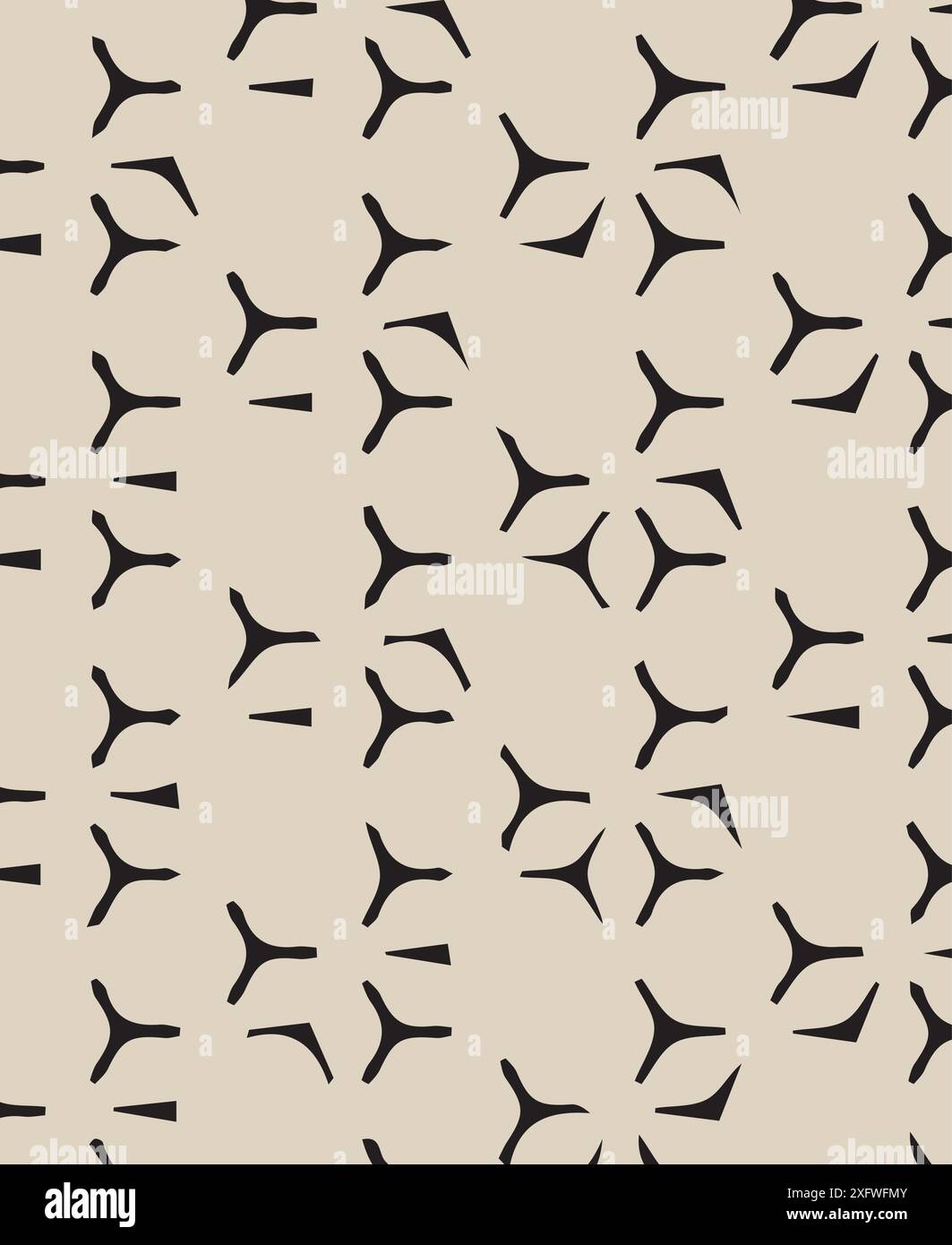 Abstract graphical seamless pattern. vector illustration Stock Vector ...