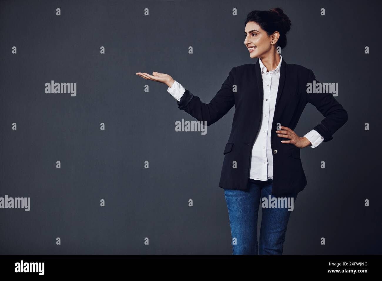 Women teacher hand gesture hi-res stock photography and images - Alamy