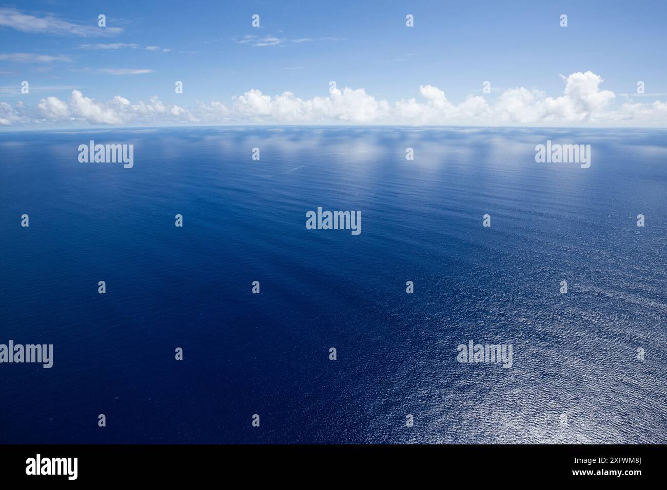 Calm conditions on the Indian Ocean near Mauritius Stock Photo - Alamy