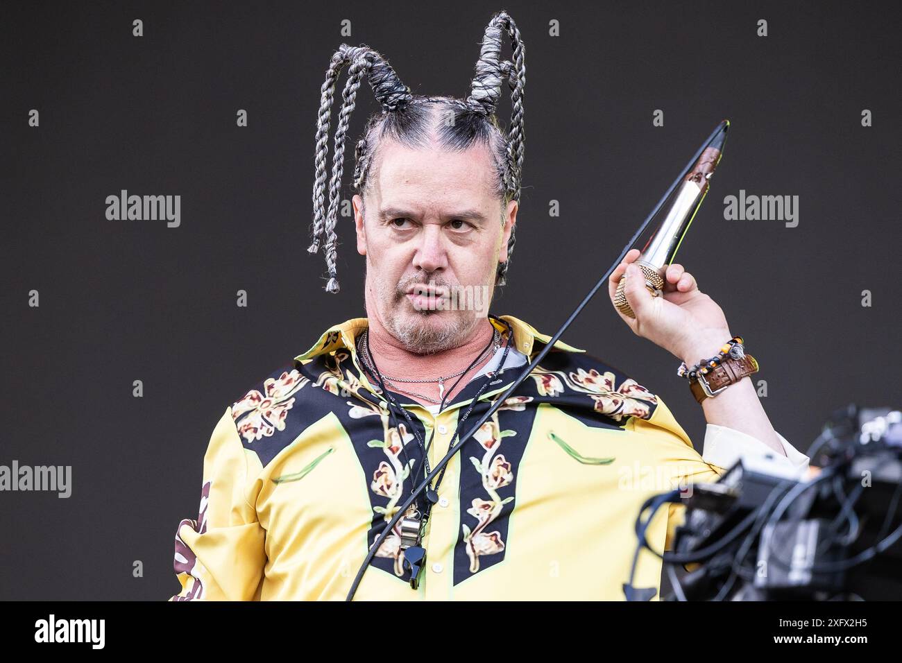 Mike Patton of Mr Bungle at Tons of Rock Festival in Norway in June 2024 Stock Photo Alamy