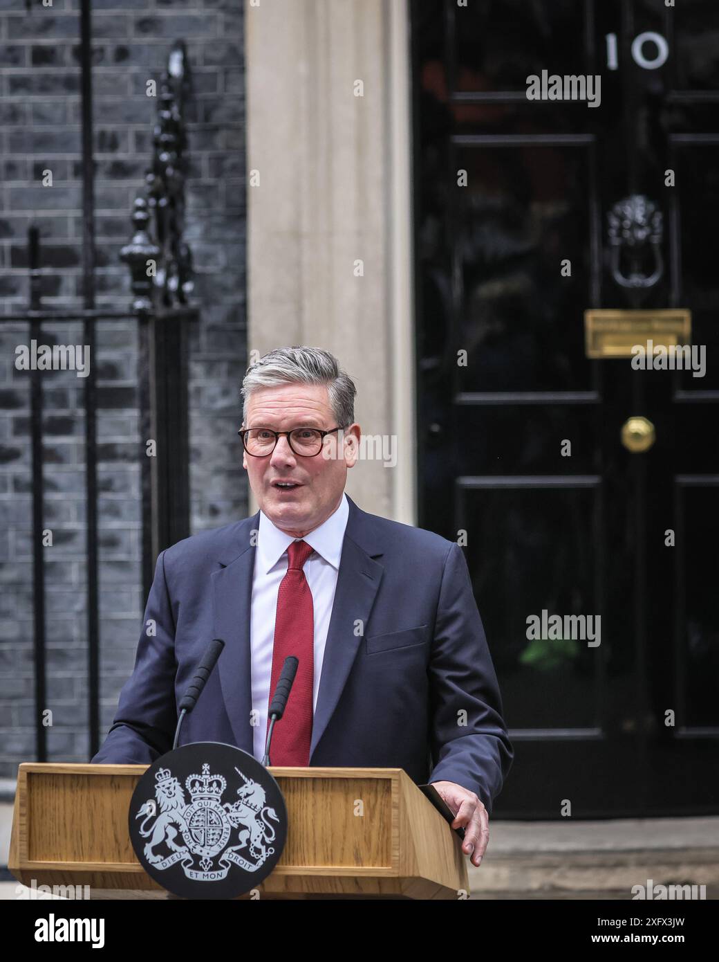 London, UK. 05th July, 2024. Sir Keir Starmer, Leader of the Labour ...
