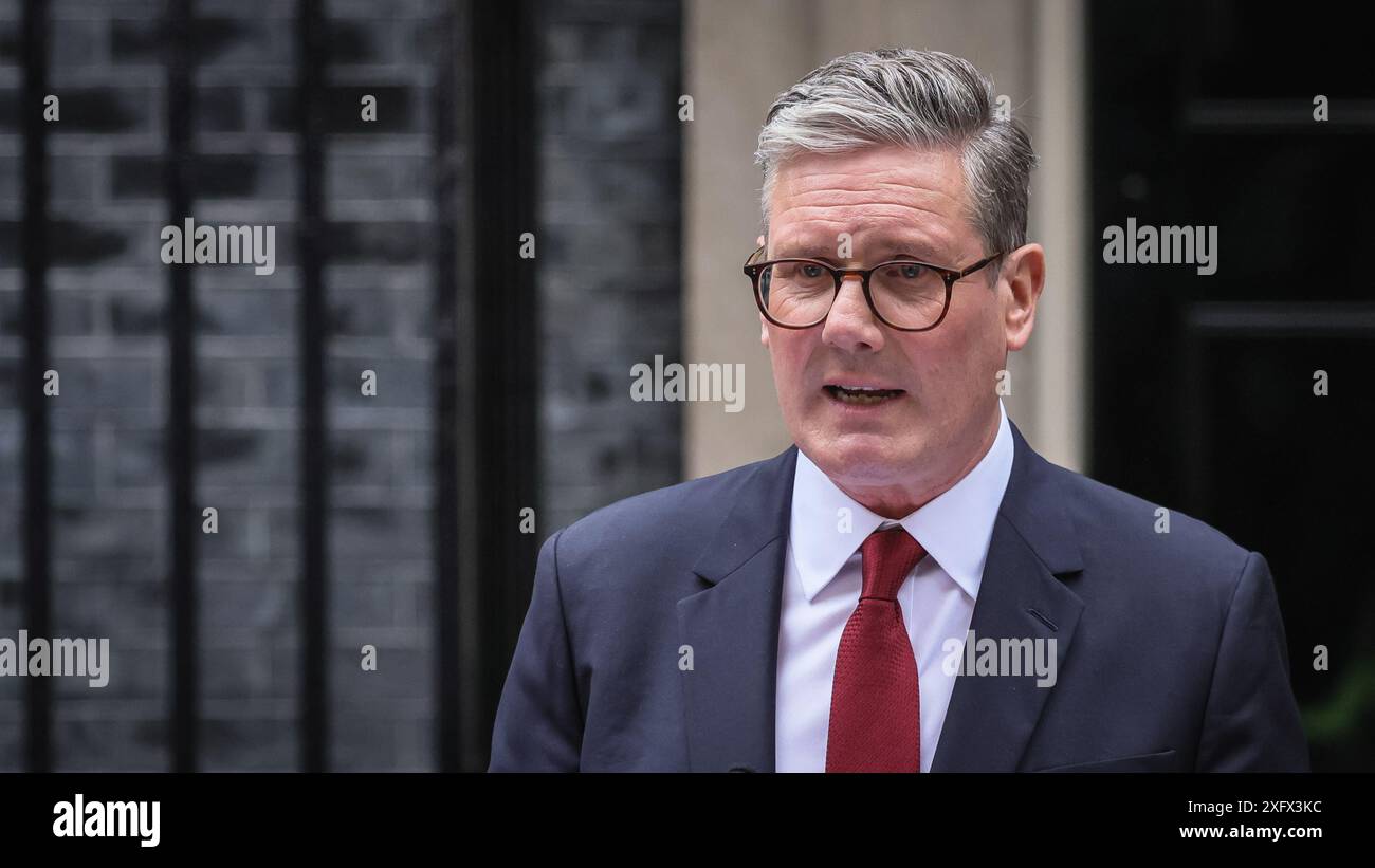 London, UK. 05th July, 2024. Sir Keir Starmer, Leader of the Labour ...