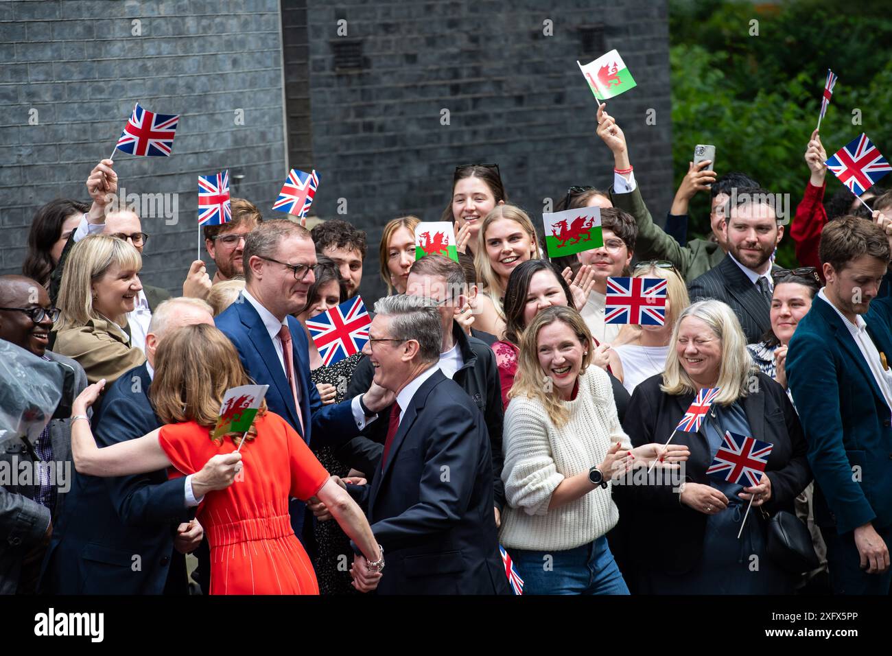 London Uk 5th July 2024 Labour Leader And Incoming Prime Minister