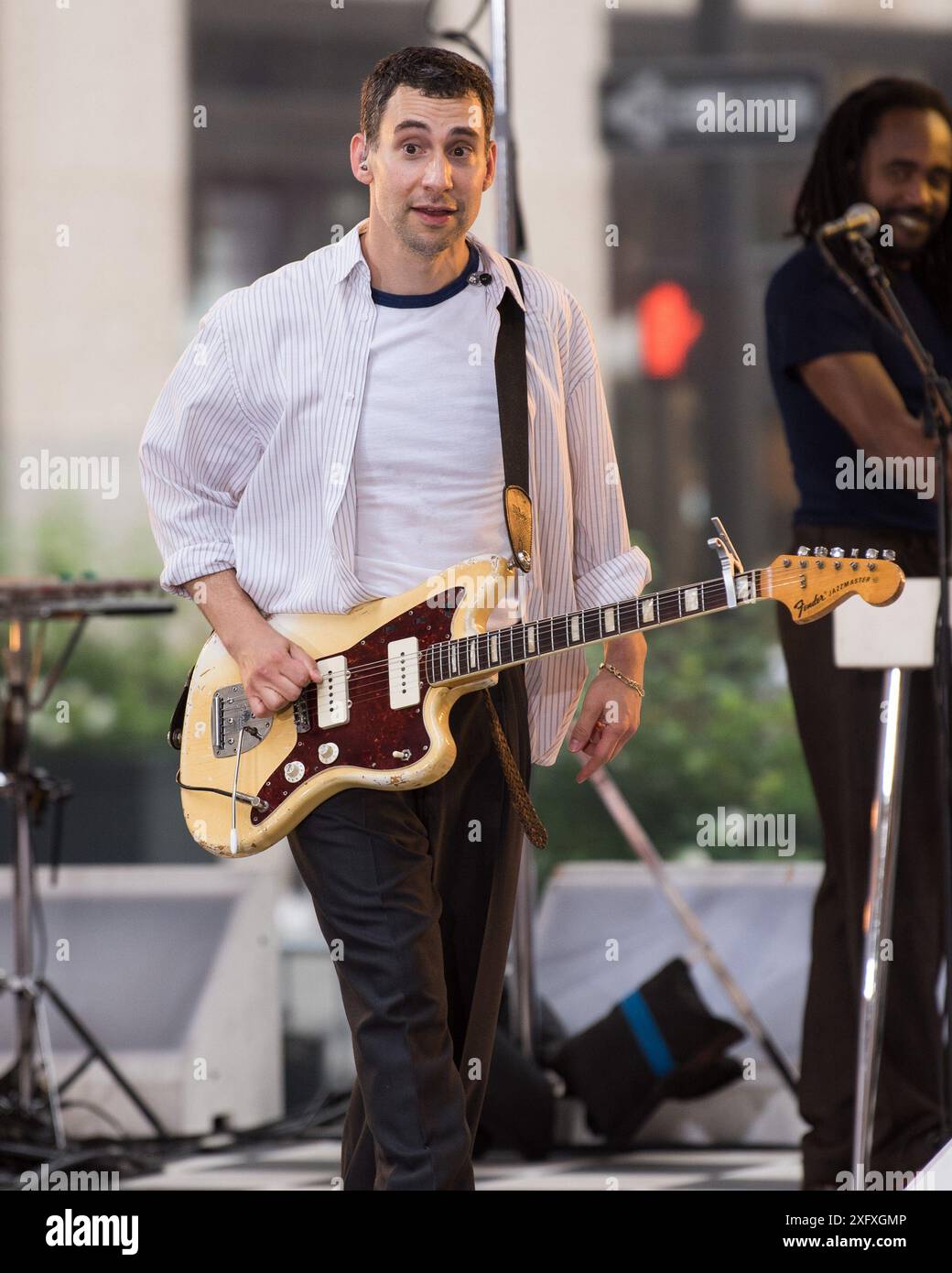 Jack Antonoff, Bleachers on stage for NBC Today Show Citi Concert