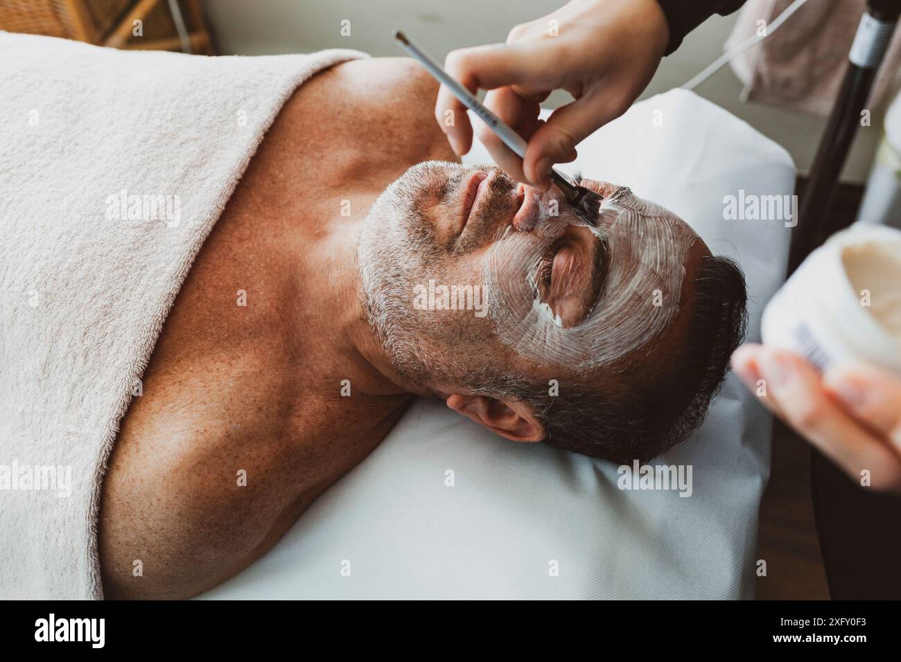 Beauty mask closeup hi-res stock photography and images - Alamy