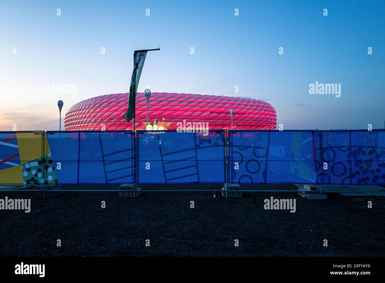 Munich, Arena, UEFA Euro 2024, stadium, football, European Championship ...