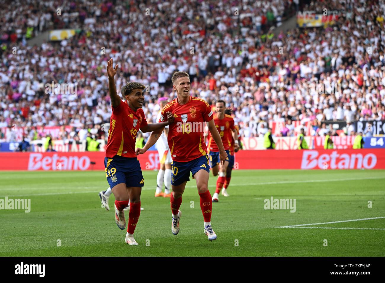 Stuttgart, Germany. 05th July, 2024. Soccer, UEFA Euro 2024, European