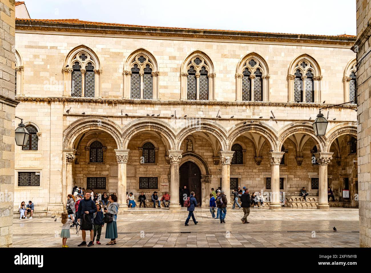 The Rector At Rector Palace The Rector's Palace in Dubrovnik, Croatia, Europe Stock Photo - Alamy