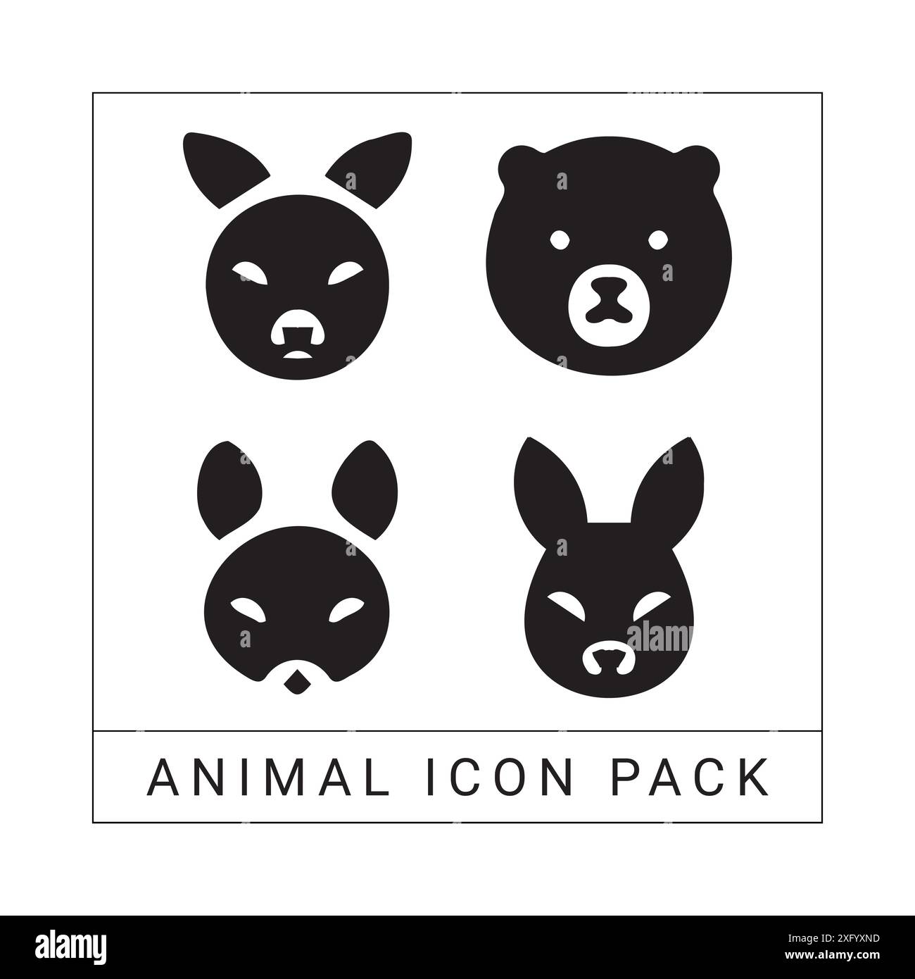 Pet icon pack Stock Vector Images - Alamy