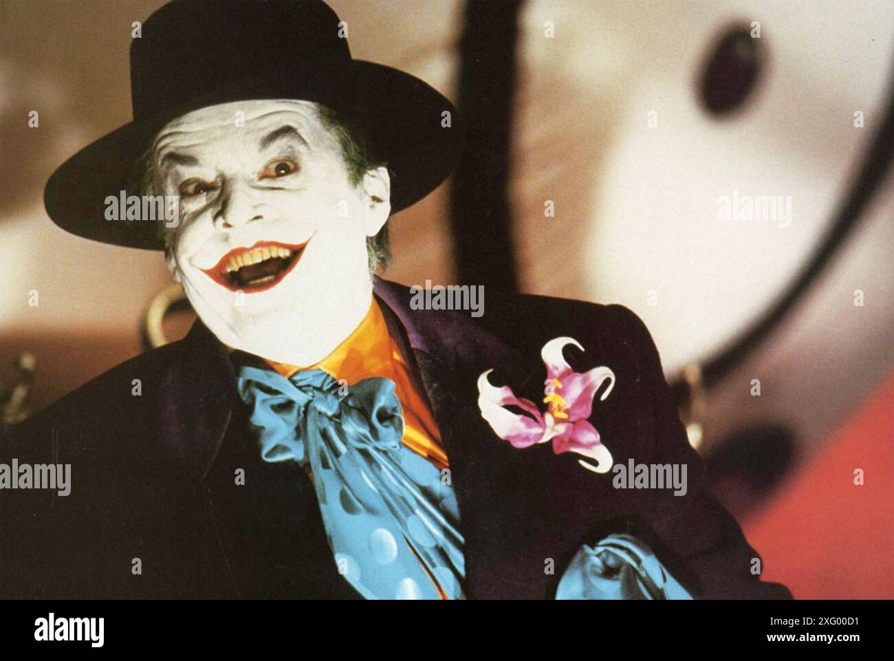 BATMAN 1989 Warner Bros. film with Jack Nicholson as The Joker Stock Photo