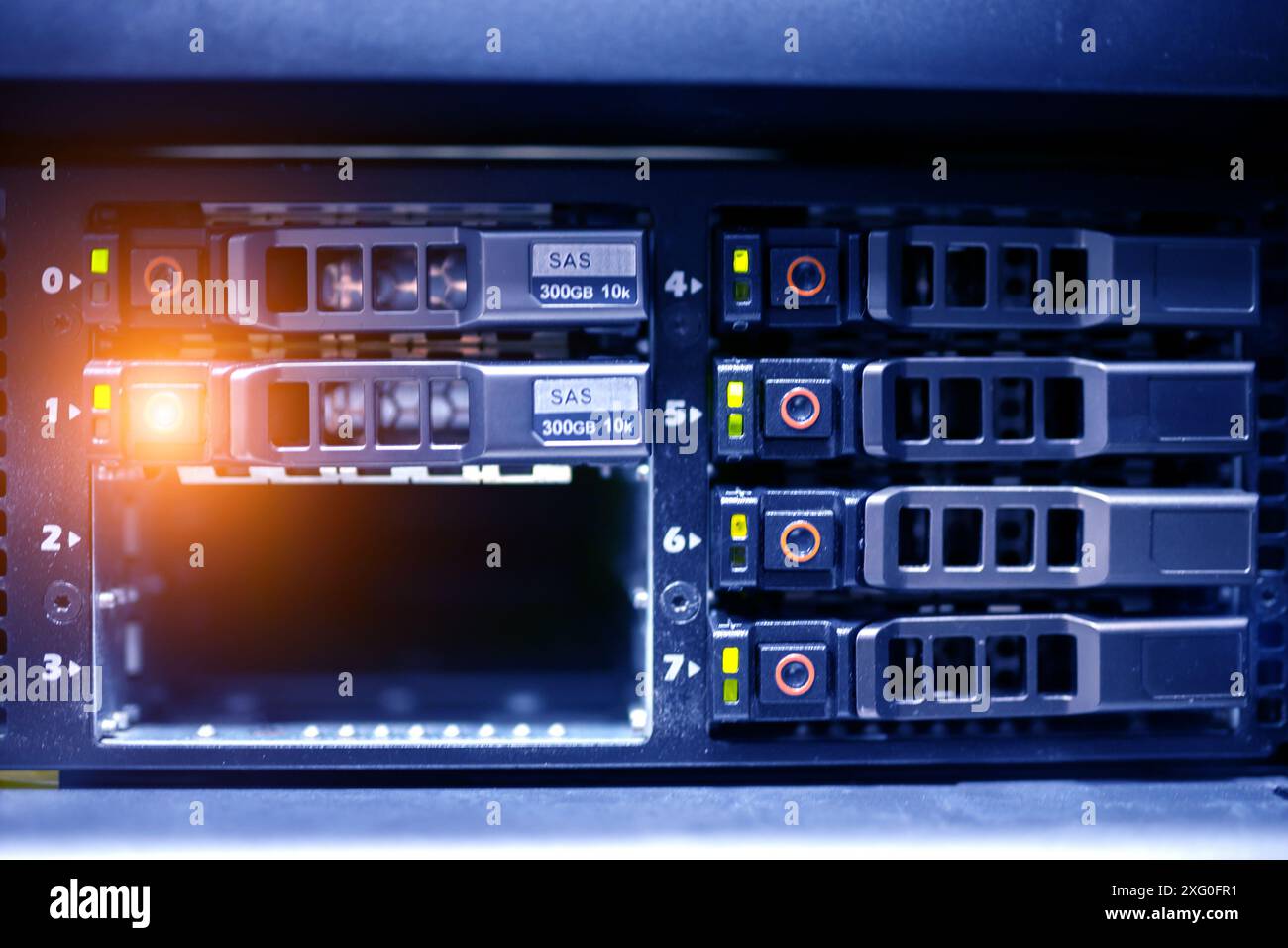 server computer should be high performance, stable, able to serve a large number of users. Stock Photo