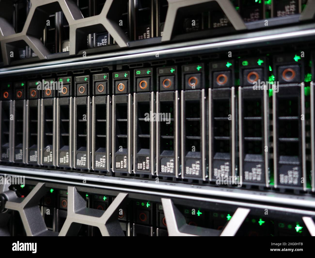server computer should be high performance, stable, able to serve a large number of users. Stock Photo