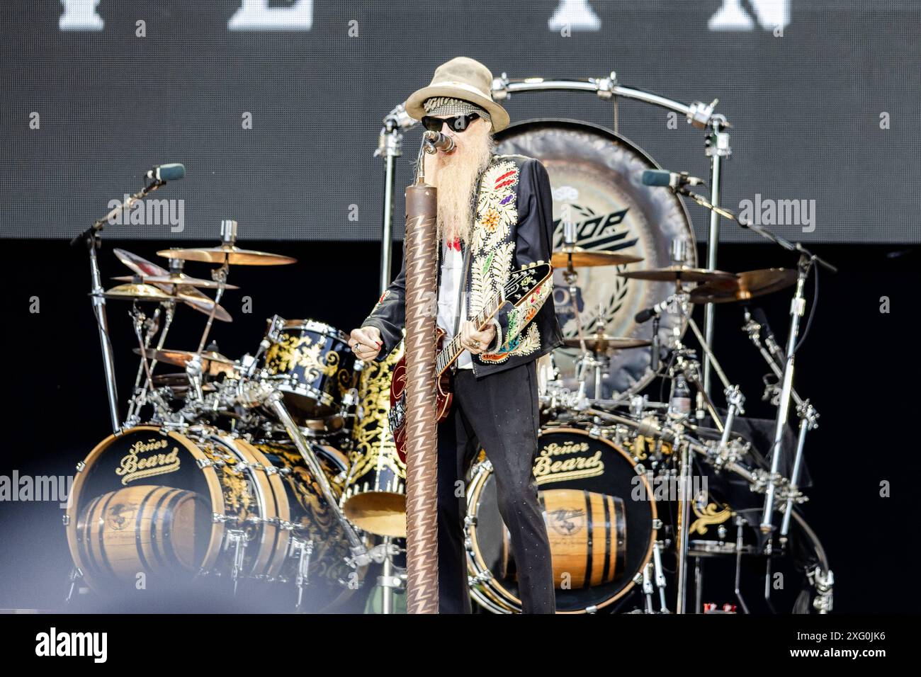 Billy gibbons of zz hi-res stock photography and images