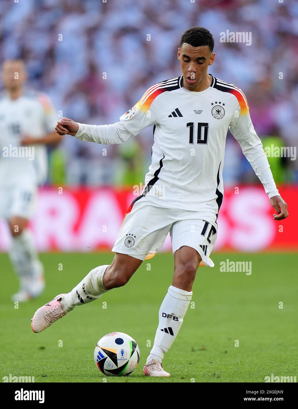 Germany’s Jamal Musiala during the UEFA Euro 2024, quarterfinal match