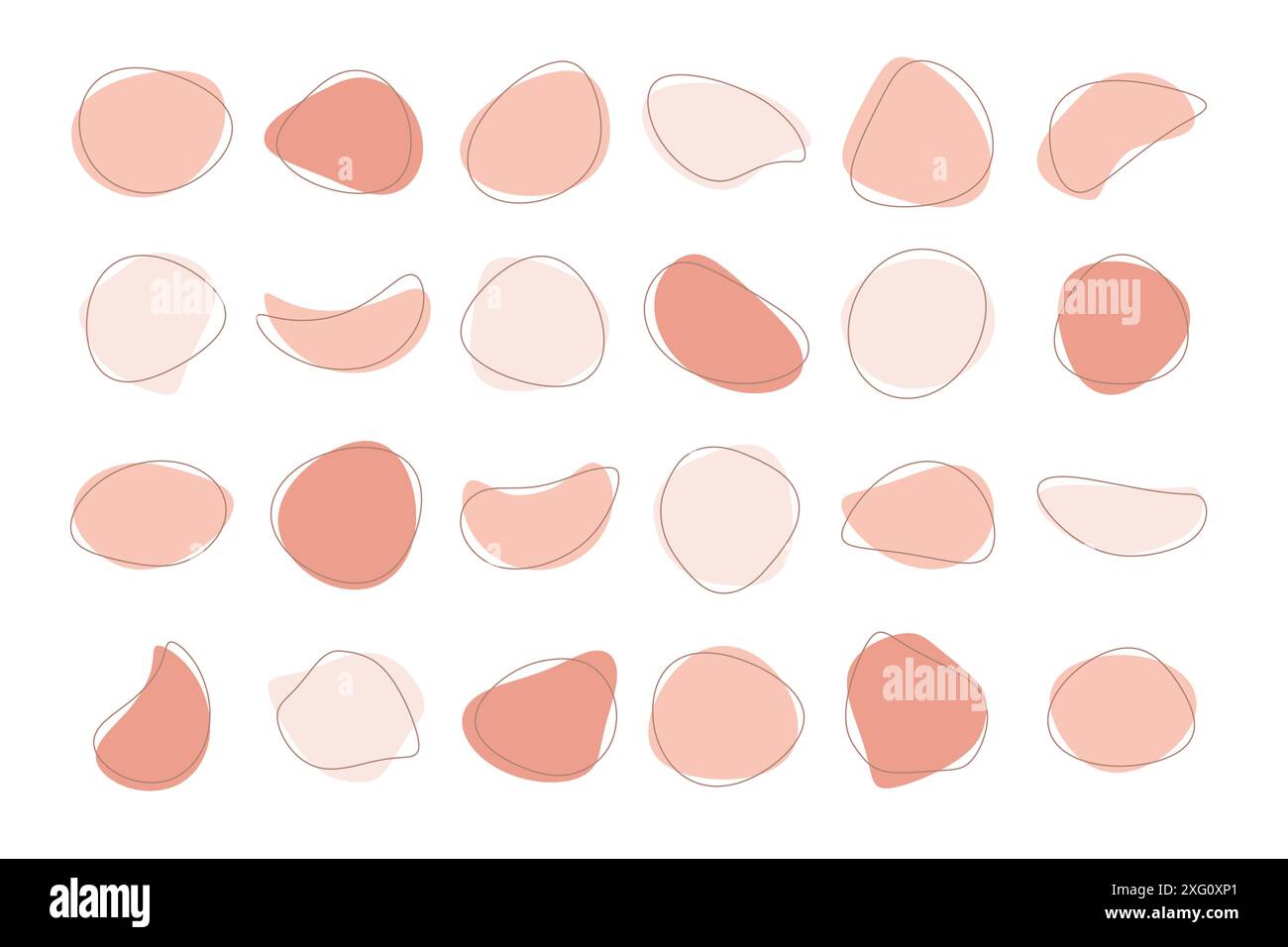Abstract organic blob shape elements Stock Vector Image & Art - Alamy