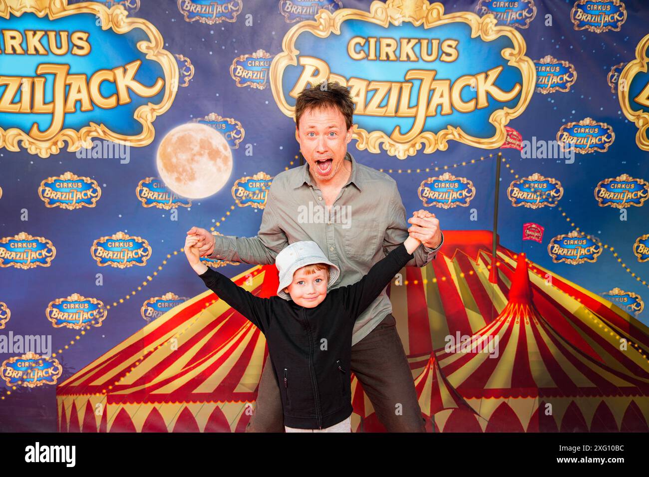 Stockholm, Jack Brazil Cirkus , Sweden, 07 5 2024, Premiere of the