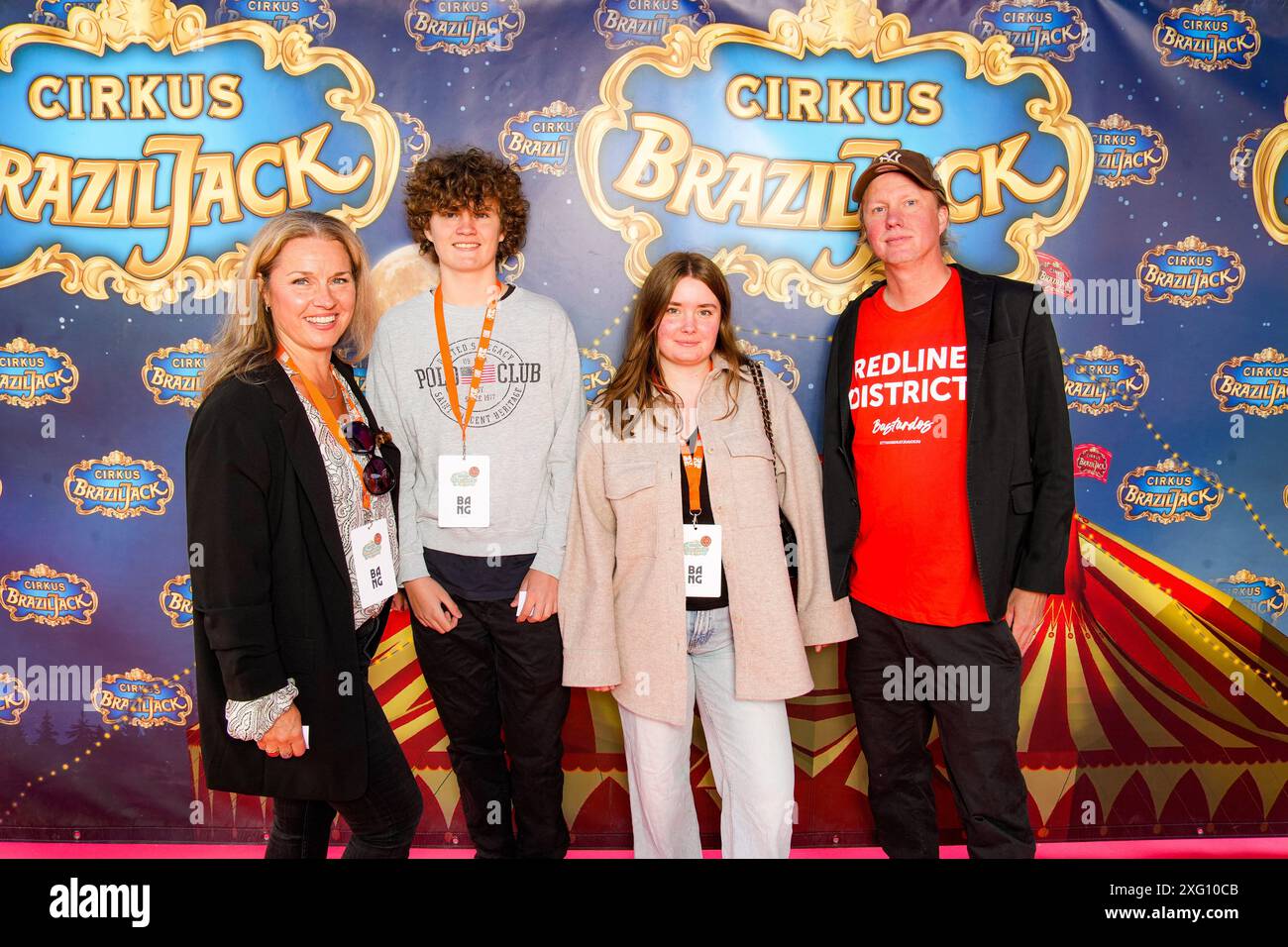 Stockholm, Jack Brazil Cirkus , Sweden, 07 5 2024, Premiere of the