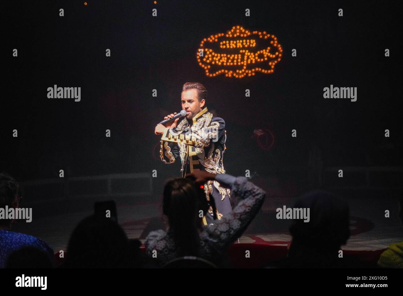 Trolle Rhodin Stockholm, Jack Brazil Cirkus , Sweden, 07 5 2024, Premiere of the ...