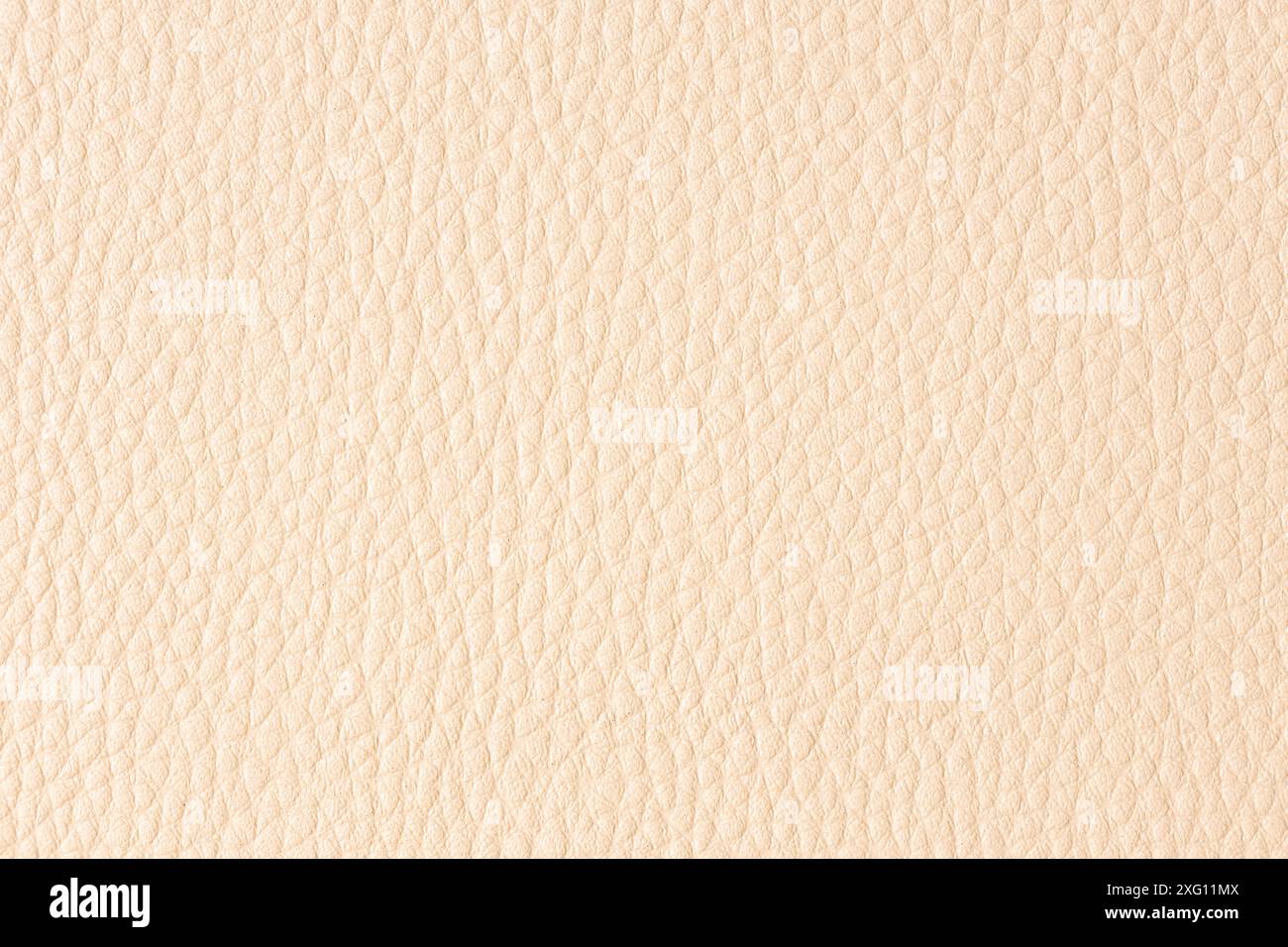 Beige Leather background texture. Full frame Stock Photo