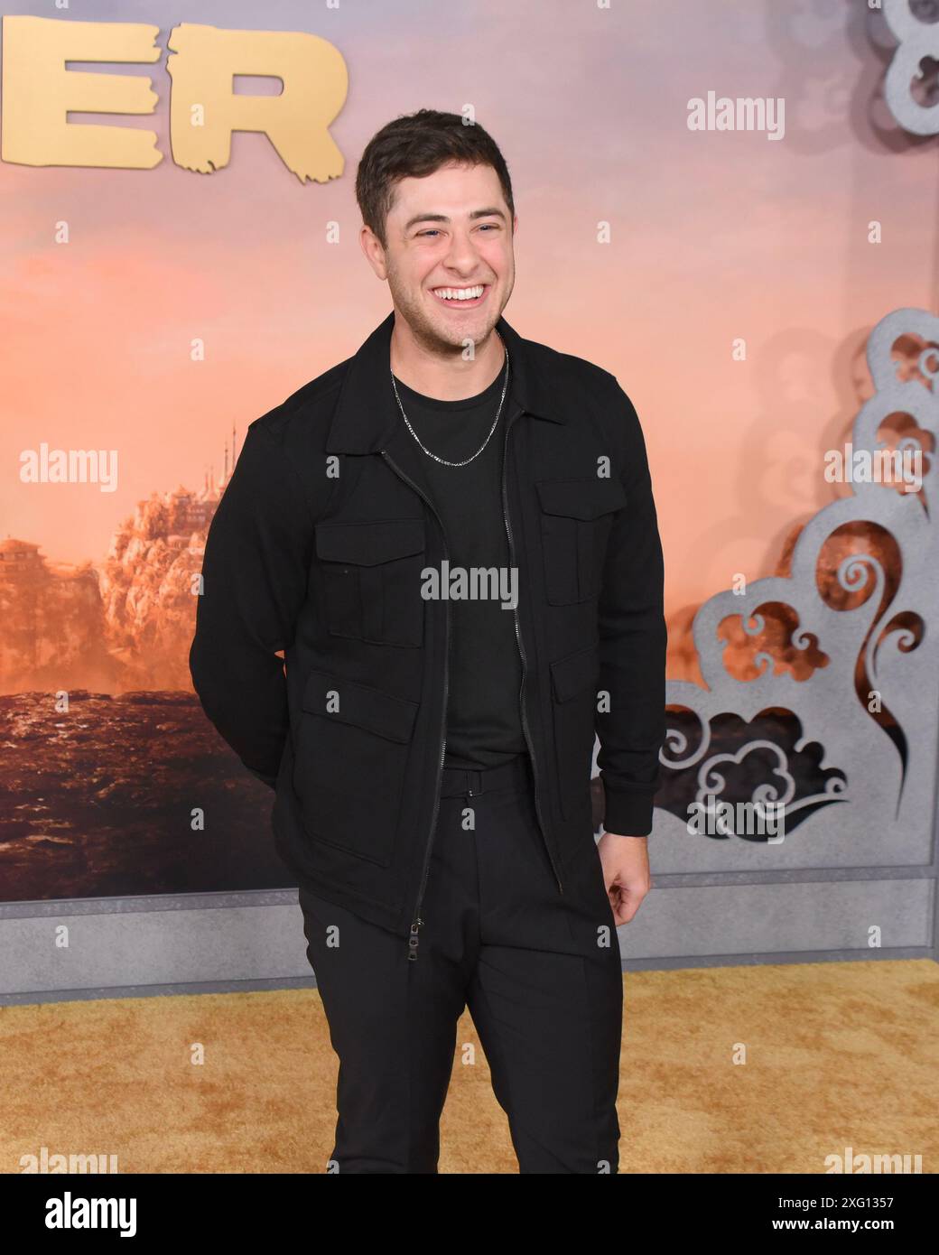 Hollywood, CA USA - February 15, 2024: Jaren Lewison attends the ...