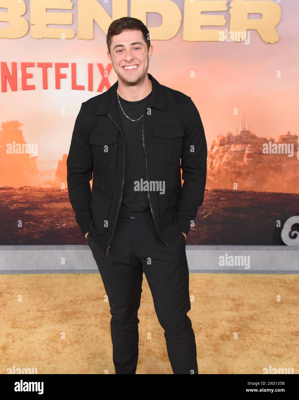 Hollywood, CA USA - February 15, 2024: Jaren Lewison attends the ...